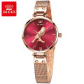 Women Ultra Thin Minimalist Quartz WristWatch Fashion Casual Mesh Band Water Resistant Feature Watch Relogio Feminino Clock